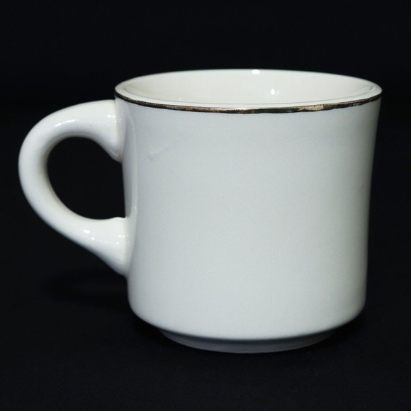 Boy Scouts VTG BSA Ceramic Mug Camp Cooper Columbia Pacific Council Gold Rim Cup - Picture 3 of 6